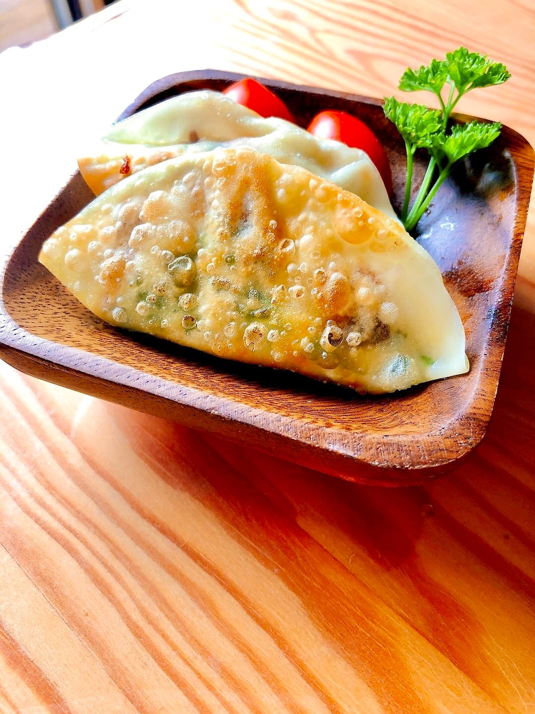 ブリのしそチーズ餃子の完成写真