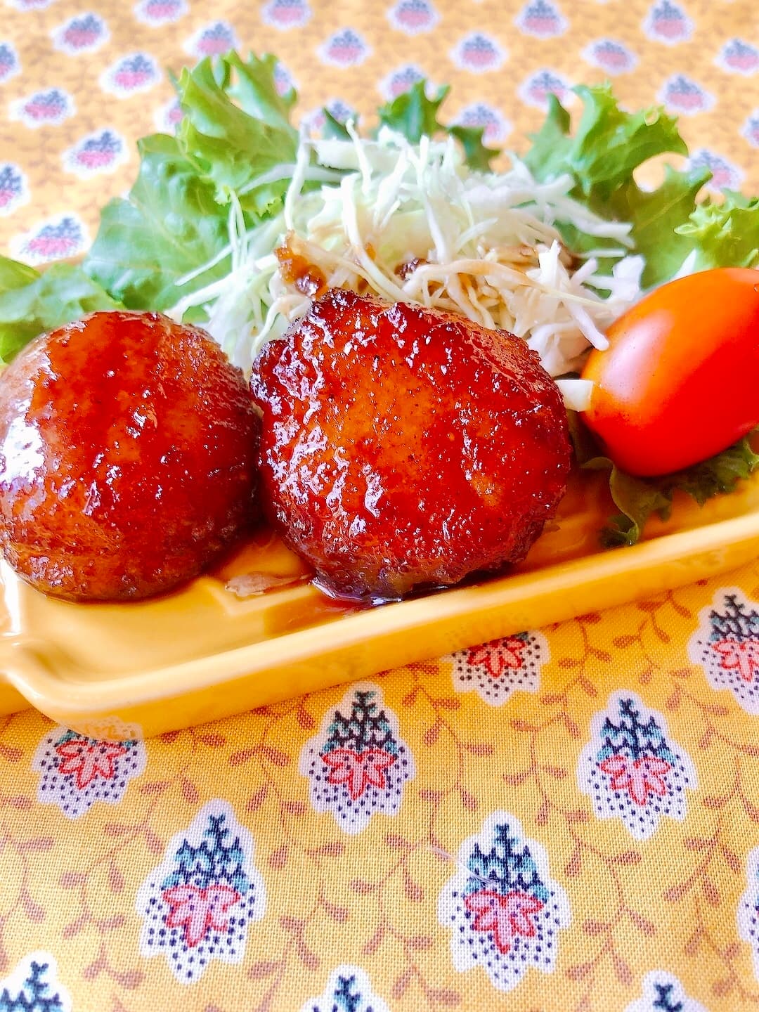 えびマヨ唐揚げの照り焼きの完成写真