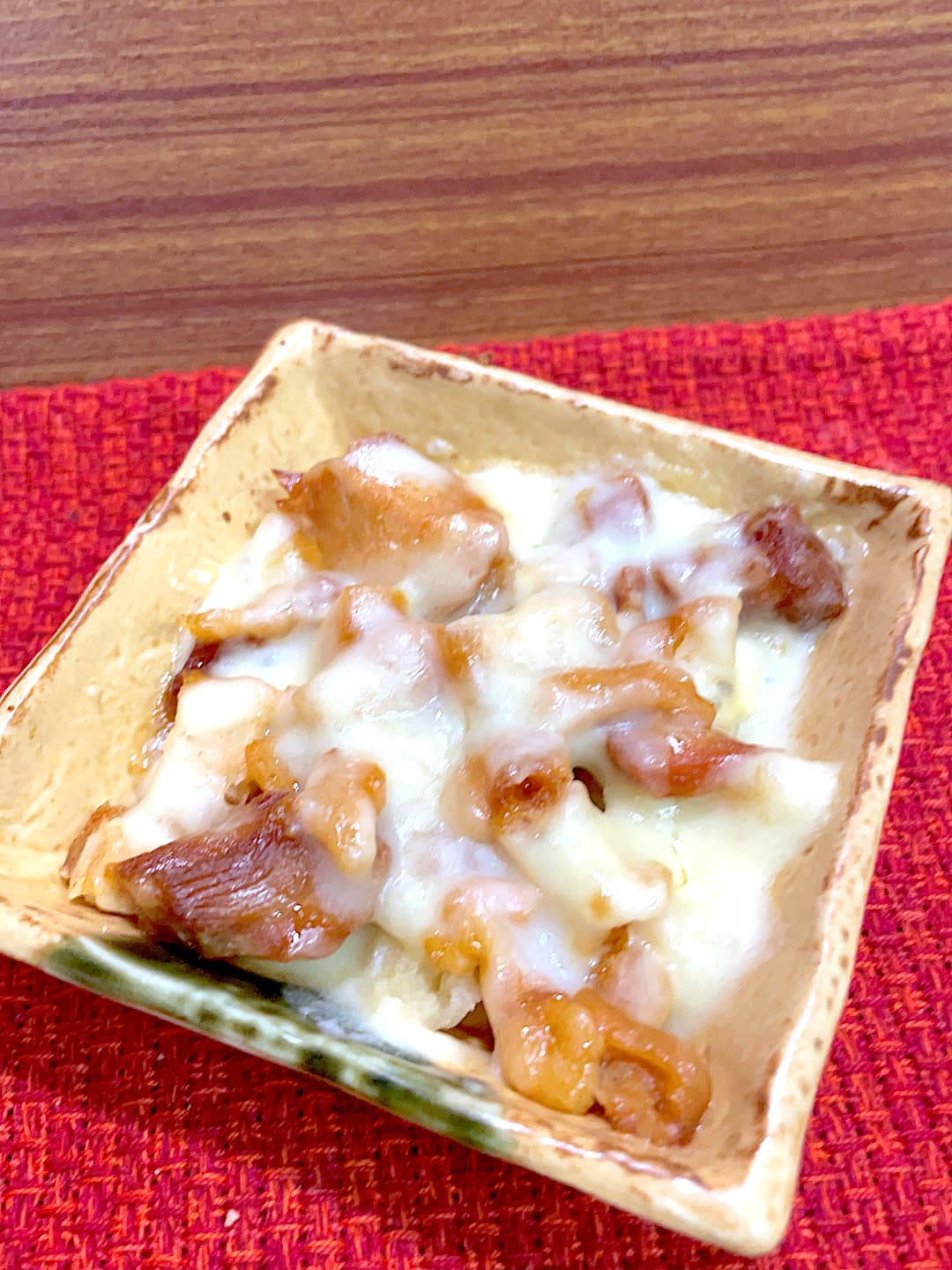 チキン南蛮とポテトのチーズ焼きの完成写真
