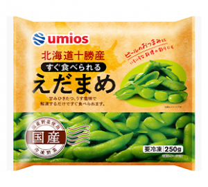 Umiosの北海道十勝産すぐ食べられるえだまめのクチコミ・評判