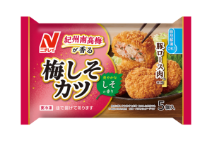 ニチレイフーズの紀州南高梅が香る 梅しそカツのクチコミ・評判