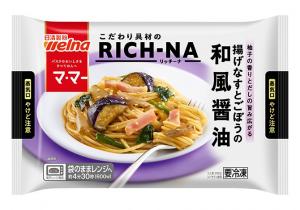 日清製粉ウェルナのマ･マー RICH-NA 揚げなすとごぼうの和風醤油のクチコミ・評判