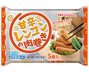 日本ハム冷凍食品の甘辛レンコンの肉巻きのクチコミ・評判