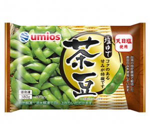 Umiosの塩ゆで茶豆(台湾)380gのクチコミ・評判