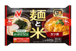 ニチレイフーズの麺と米 ぶっかけうどん＆カツ丼のクチコミ・評判