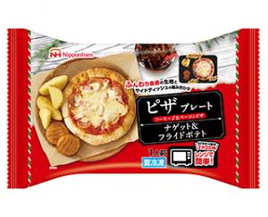 日本ハム冷凍食品のピザプレート　ナゲット＆フライドポテトのクチコミ・評判