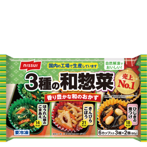 ニッスイの自然解凍でおいしい！ 3種の和惣菜のクチコミ・評判