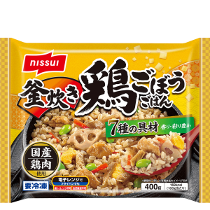 ニッスイの釜炊き 鶏ごぼうごはんのクチコミ・評判