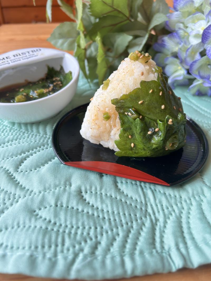 大葉のねぎ醤油漬けの完成写真