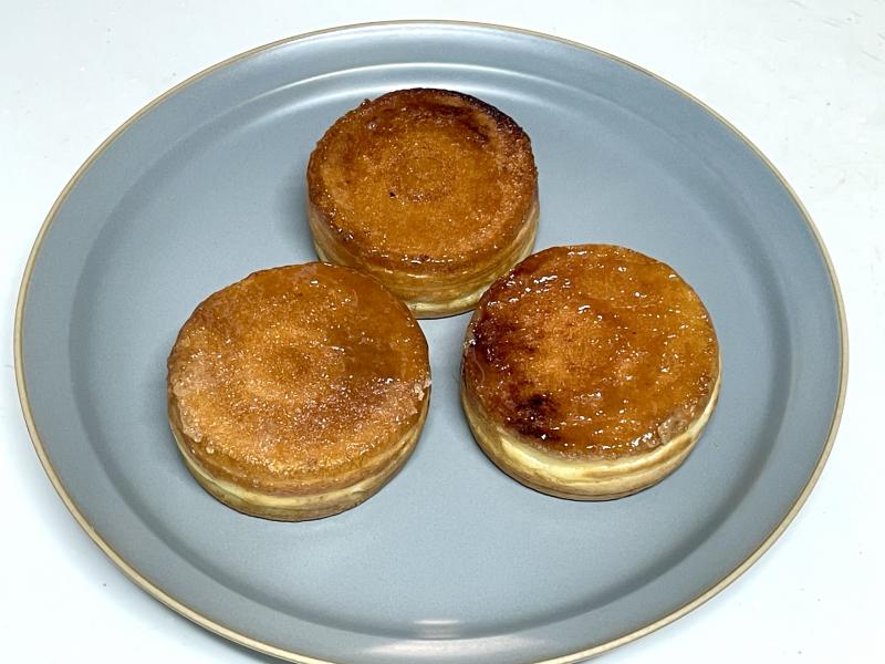 バター焼今川焼クリームチーズの完成写真