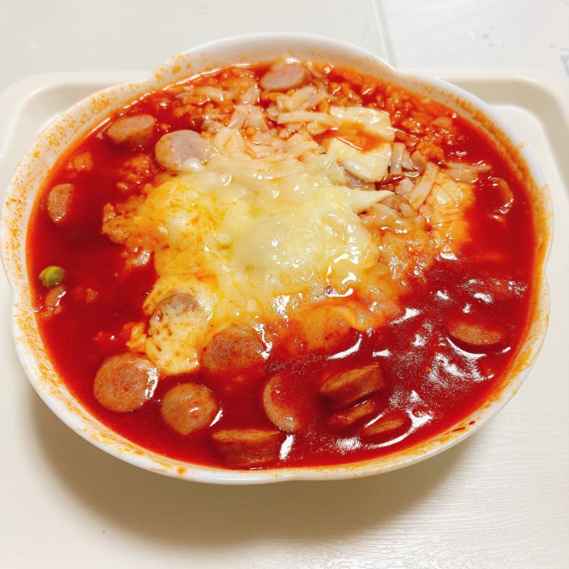 チキンライスリゾットの完成写真