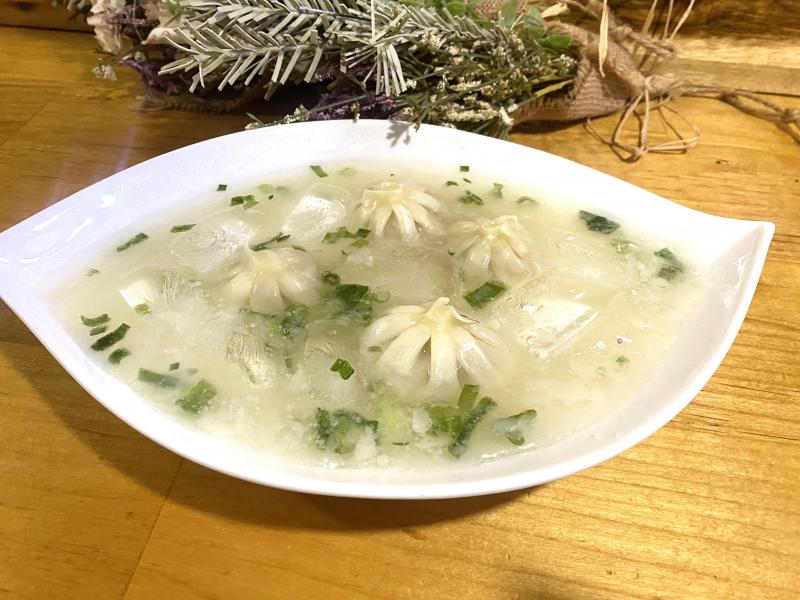 水餃子風 冷製小籠包の完成写真