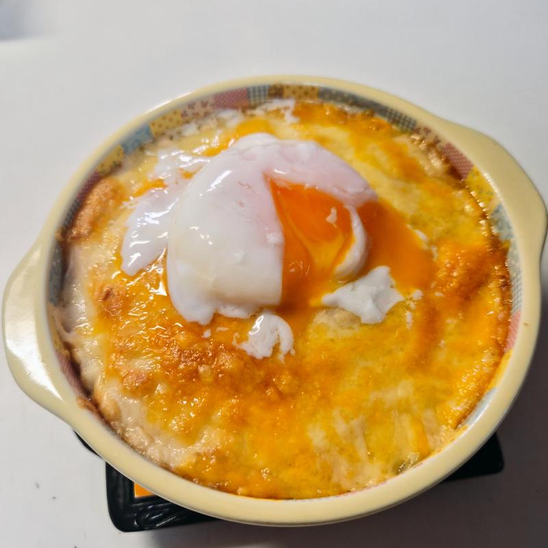 温玉ホワイトカレードリアの完成写真