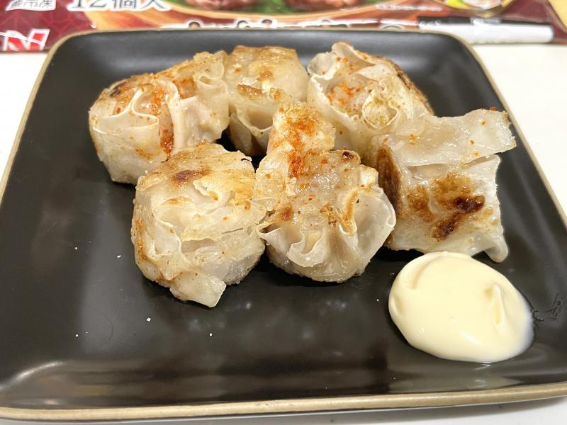 カリカリ肉シューマイのピリ辛クミン塩の完成写真