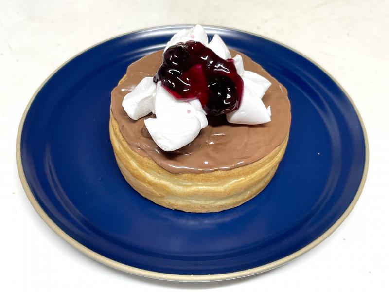 今川焼ミルキーチョコマシュマロの完成写真
