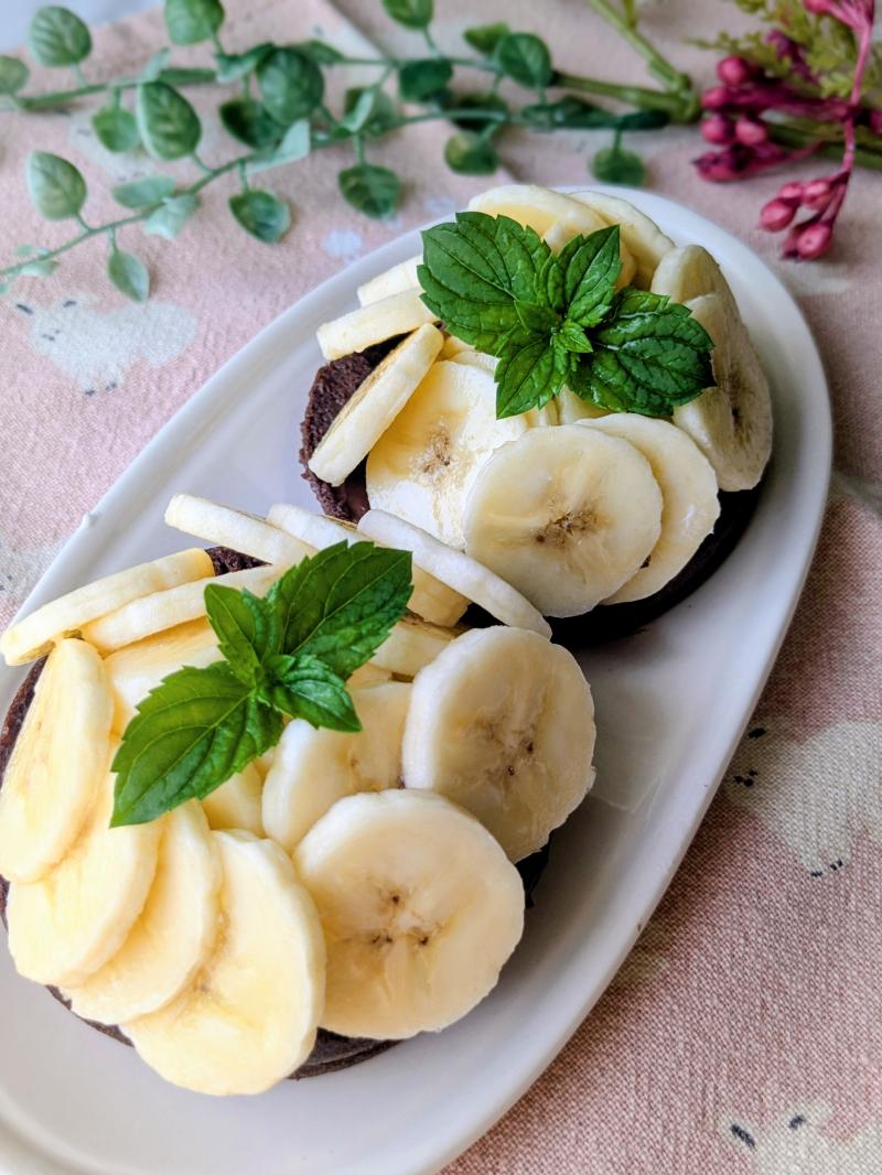チョコバナナ今川焼の完成写真