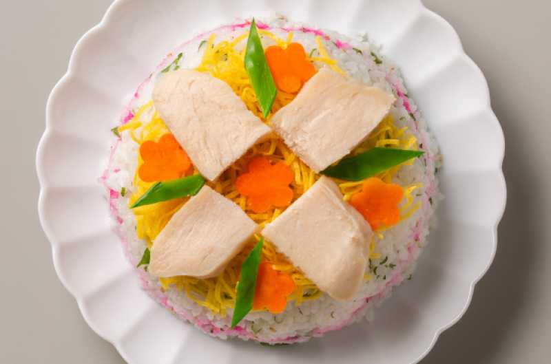レシピ ニチレイフーズの寿司ケーキ 冷凍食品の冷食 Com 華やかでお祝いにもオススメ