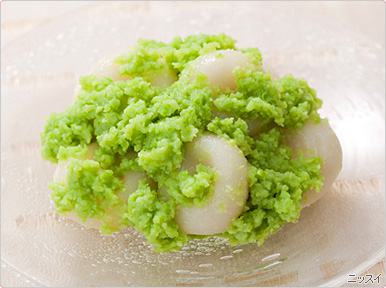 ずんだ白玉