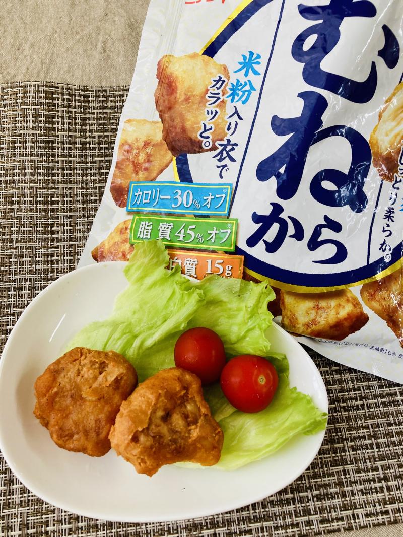 食材として使用したむねから®も一緒に写したむねからタンドリーチキン
